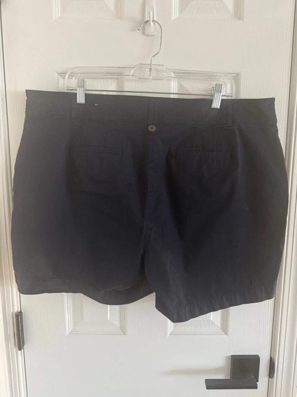 Talbots Navy Cotton Shorts 5.5” Inseam Sz 20WP - Picture 4 of 6